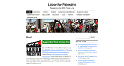Desktop Screenshot of laborforpalestine.net